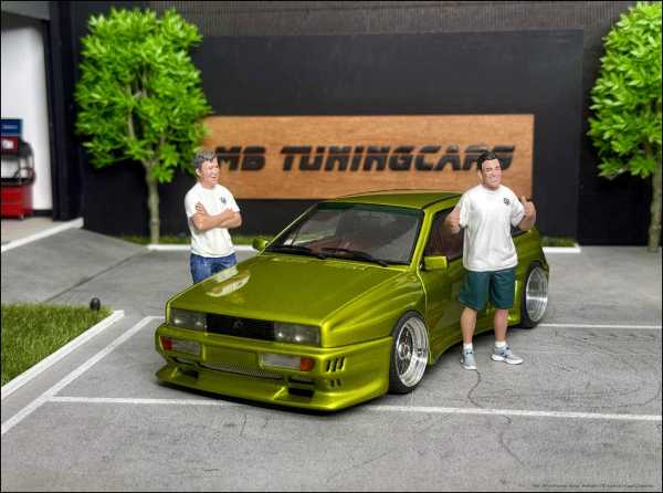 1:18 VW Scirocco GTX 16V MK2 Rieger GTO inkl. Acryl Vitrine